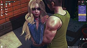 honey select 2 blonde milf outdoor public sex assfucking blowjob cumshot