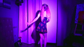 just chilling with a sexy french dance tease no sex vibes 