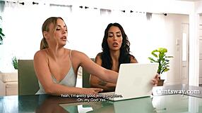 dreamt of blonde lesbians like vanessa sky and anna claire clouds scissoring cunts?