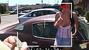 Innocent Pigtails Girl Bent Over for Hairy Deepthroat on Red Sofa