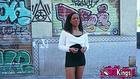Zoe Bombon stuns as naughty mulatto in friend's porn casting!