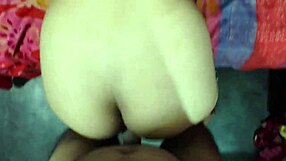 beautiful indian stepdaughter rides stepdad's cock hard in homemade session
