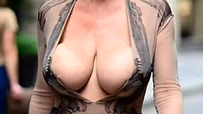 check out these busty milfs slipping massive natural tits everywhere - compilation 3!