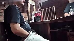 Jerking Off Watching Friend Pound His Slut Wife