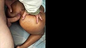 fat ebony puta spreads huge ass for cash anal creampie and gaping