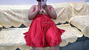 caught flashing my huge desi tits on hidden cam