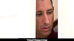 stepdaughter fiona frost seduces stepdad into wild threesome taboo fun