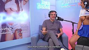 cristina vega rides sybian fuck machine smashing clit on juan bustos podcast