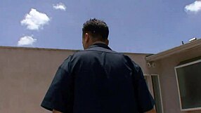 Teen Wife Rides Stranger While Cuckold Husband Watches