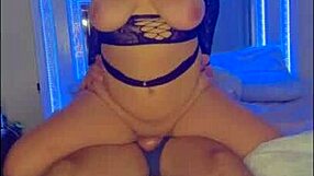 asian girl grinds down then rides for that big finish