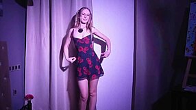 just chilling with a sexy french dance tease no sex vibes 