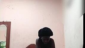 i hid the camera in dorm to catch black girlfriend riding monster cock part 2