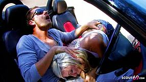 milky big tit teen whore begs for rough car cock pounding