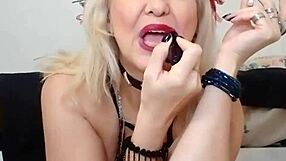 Halloween Milf's Huge Pussy Lips and Big Natural Tits Beg for Fetish Play