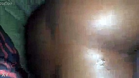 Lil Bitty Ebony Teens Drilled in Rough Threesome