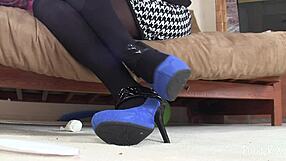 What secrets hide in her beautiful suede heels at the hospital?