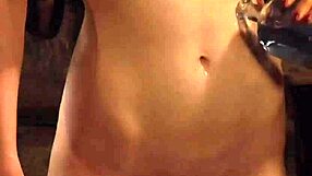 busty oiled lesbian slave fingered dominated by mistress