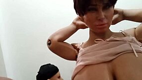 Late night fat tit knocking on sex doll