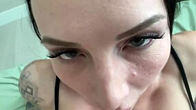 bratty goth indica marie rides scott stark cowgirl doggy creampie punish fantasy pov.