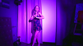 just chilling with a sexy french dance tease no sex vibes 