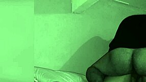 Spy cam catches sneaky bent over doggystyle creampie pounding big pussy neighbor