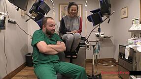 kalani luana spreads her small tits and ass close up backstage for curly latina fetish physical!