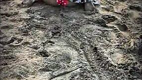 i met this petite latina stranger on the beach and she sucked my cock public