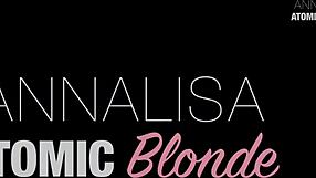 BLONDE SLUT'S LAP DANCE CLUB Turns into ROUGH PUBLIC PUSSY POUNDING 