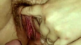 Milf Rubs Creampie Cum Deep Into Pregnant Cervix