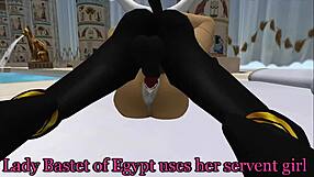 hey slave, time for some furry shemale monster training 😈🍆