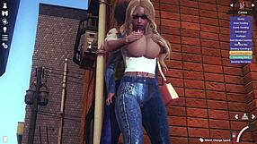 honey select 2 blonde milf outdoor public sex assfucking blowjob cumshot