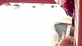 Venezuelan woman enjoys some solo playtime