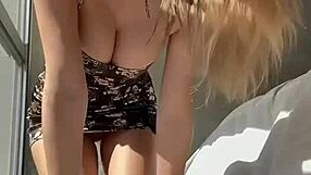 Tattooed Young Blonde Fucked Raw Bareback by Unknown Stud