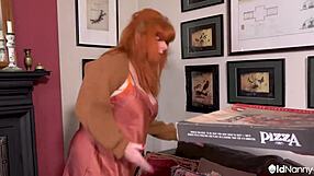 Busty Redhead Mature MILF Rides Cowgirl Doggystyle Passionately