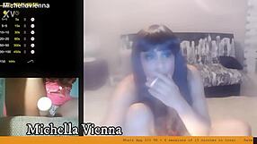Spy Cam Catches Michella's Sexy Vienna Webcam Show