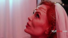 bride athena heart gangbanged by mature studs on wedding night