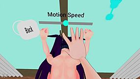 Girlfriend vr game afterschool bends over for friend's hard cock pounding in virtual reality