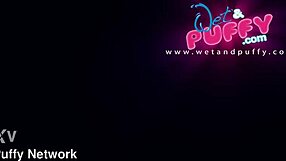 Ever wonder how her hairy pussy swells from that Christmas toy stretching?