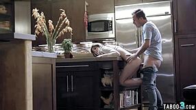 that tiny-titted babysitter cheats rough on her client, feels so wrong