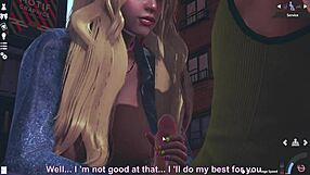 honey select 2 blonde milf outdoor public sex assfucking blowjob cumshot