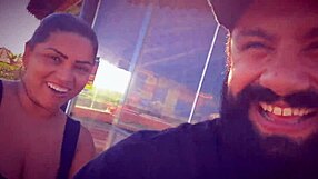 i licked her sweaty armpit and salty beach pussy