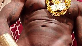 Big Black Hairy Monster Cock Hallelujah Johnson Jerked Off in Your Face