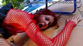 Boroka Borls' Small Tits Tease Turns Steamy Outdoor Ass-to-Mouth Facial!
