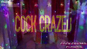 My wild time with kitty mr and clowns