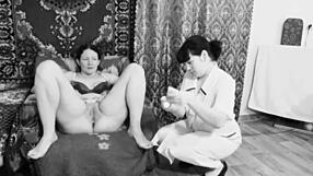 voyeur cam catches lesbian milf medical exam turning anal pawg roleplay