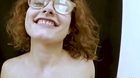 Kinky redhead teen Luna Parish pounded doggystyle deepthroat to swallow cum facial!