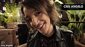 Lena Fire seduces Cris Angelo in Barcelona dorm for passionate girlfriend creampie fuck series part 1