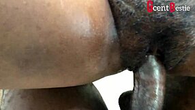 Watch oiled perfect pussy take intense close-up fucking from muscular stud