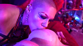 goth sluts unleash wild lesbian lust in secret 4k sex tape