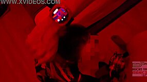 Cosplay amateur Mexican black spider woman petite tight pussy fucked first time homemade!